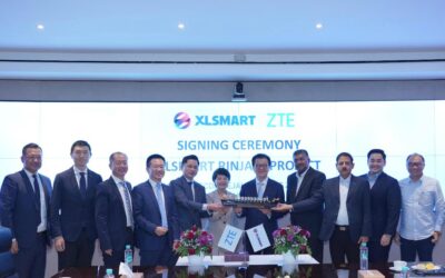ZTE Teken Kemitraan dengan XLSmart, Perkuat Insfrastruktur Digital Indonesia